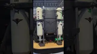 Nammu Meridian Rebreather on show at the #godivingshow #ccr #scuba