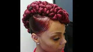 Top 20 Mohawk Hairstyles for Black Women!!!! #AMustSee#CarmenBlake#pleasesubscribe
