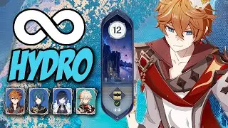 Childe Sacrificial Bow Unlimited Hydro All Chamber Full Star Floor 12 Spiral Abyss 3.2