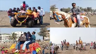 अलिबाग बीच वरती मित्रांसोबत केलेली धम्माल मस्ती 