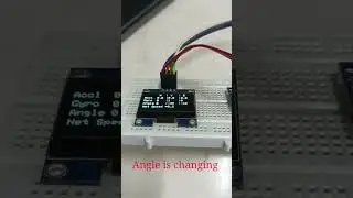 Angle sensor with Raspberry Pi pico 
