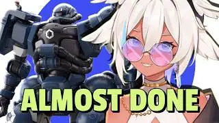 【 Handcam 】Police Zaku has no cake 😢 | Gunpla Kit Building 🔨