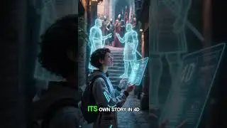 Edinburgh in 2076 is UNREAL 🏴󠁧󠁢󠁳󠁣󠁴󠁿 #shorts #ai #edinburgh #future #scotland