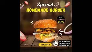 Best Homemade Burger in Toronto