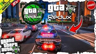 How To Install Redux Graphics Mod In GTA 5 For Free😱|| GTA V Redux Mod || Updated 2025😍
