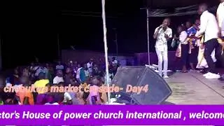 Day 4 of our crusade at chebukwa market