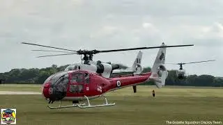 Wallop Wheels and Wings | July 2024 | Visiting Aircraft & Gazelle Squadron | 4K HD