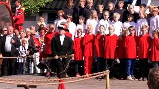 Kongeparet i Vestfold: Tj&oslash;me