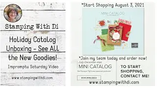 Holiday Mini Catalog Unboxing See All the Goodies | Stampin' Up!