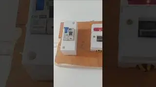 main dp switch vs MCB power on off ||#electrical #wire #switch#mccb#vire