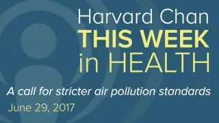 A call for stricter air pollution standards