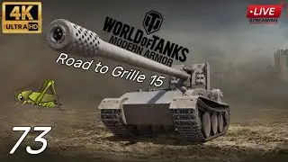 Road to Grille 15World of Tanks Console-[WoT]-PS5 Gameplay|#73 (4K)|✌️