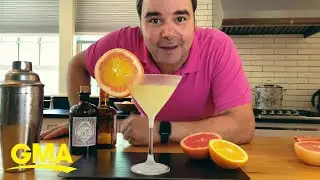 Mix up a colorful sunburst &lsquo;Breakfast Martini&rsquo; to start your brunch off right
