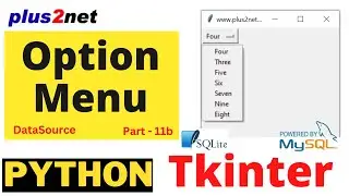 Tkinter OptionMenu options from MySQL or SQLite Database tables for user selection