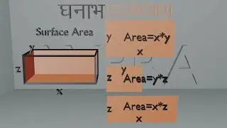 Math 3D Shapes : Cuboid |Tricks, Intro,structure,Surface Area, Volume, Formulas in Hindi - Part 4