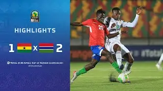 HIGHLIGHTS | Total AFCONU20 2021​ | Round 3 - Group C : Ghana 1-2 Gambia