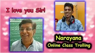 Narayana Online Class Funny Trolling | CSB Reacts