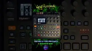 Build Real Psy-Prog on Digitakt 2 &mdash; Part 2 Premiere (Zenonesque)