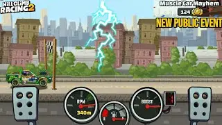 HILL CLIMB RACING 2 NEW PUBLIC EVENT - MUSCLE CAR MAYHEM