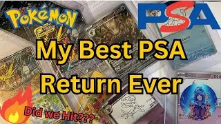 My BIGGEST PSA Return Yet! HUGE Value Grading in 2025!