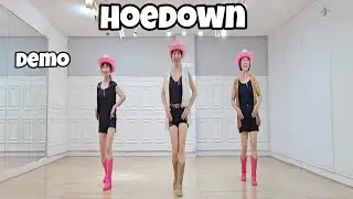Hoedown - Line Dance (Demo) | Absolute Beginner | Gary O'Reilly