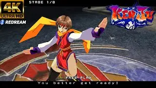 ReDream 1.5.0 | KenJu (Unreleased AtomisWave Port) 4K UHD | Dreamcast Emulator PC Gameplay