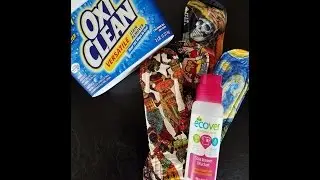 Cleaning cloth pads: How I stain treat my pads. #1