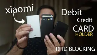 Xiaomi Credit Debit Card Holder, other Card holder with RFID blocking from Rs. 250 onwards