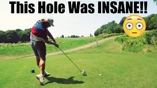 Back 9 At LITTLE BENNETT Golf Club | Is This The CRAZIEST HOLE I've Played!? |BIG Elevation Changes!