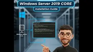 installer windows server vresion core #networking #réseaux #windows #informatique