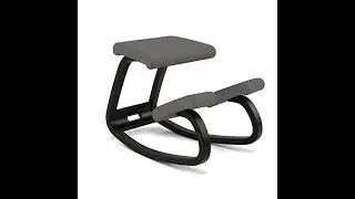 Varier Variable Balans Kneeling Chair - Black Ash Review - Pros & Cons - varier variable balans