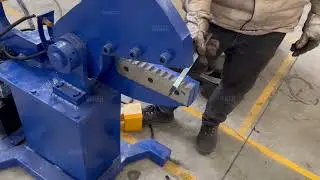German customer customized 400V 50HZ 3-phase  Hydraulic scrap metal shears#recycle #copper #shear