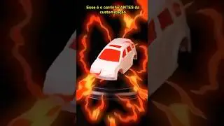 Dando VIDA ao PIOR carrinho de pl&aacute;stico😮&zwj; Hotwheels Passo a passo