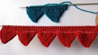 LADIES (ZIGZAG) SWEATER BORDER DESIGN || LATEST DESIGNER BORDER || CARDIGAN BORDER DESIGN