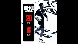 JAHKIL JACKSON x  SPIRE #3 POST GRAD x 1/11/26.  20points, 6rebounds, 1block, 1steal