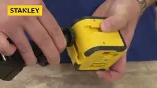 XMS14CUBIX Stanley Cube Cross Line Laser   Free Stud, Wire and Pipe Detector &pound;49 99