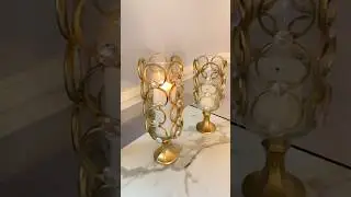 Dollar Tree shower curtain ring DIY /#homedecor  #tabledecor  #centerpiece