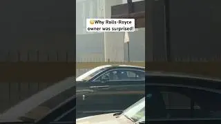 Even Rolls-Royce owner was shocked! #supercar #rollsroycespectre