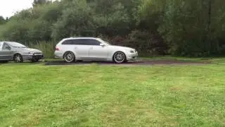 BMW 530d e60 burnout fail