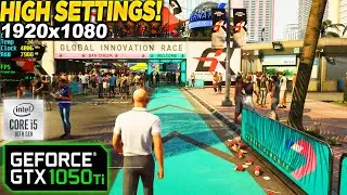 Hitman 2 GTX 1050 Tİ - 1080p High,