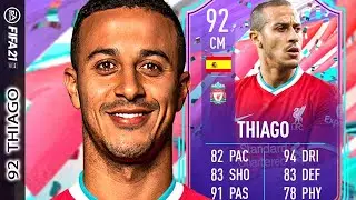 &iexcl;SI ENTRA EN TU EQUIPO, TIENES QUE PROBARLO! 92 Thiago ALCANTARA FIFA 21 PLAYER REVIEW FUT BIRTHDAY