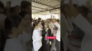Reem Shaikh at tunisha sharma last rites video #reemshaikh #tunishasharma