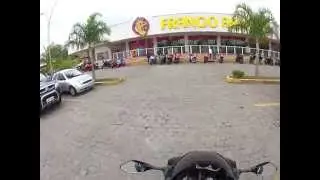Emerson da gsxr 1100 role no frango assado