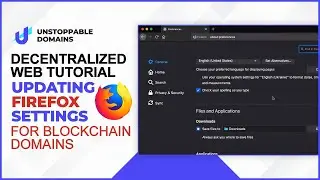 Decentralized Web Tutorial: Updating Firefox Settings for Blockchain Websites
