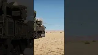 Rapid Response Surface To Air Missile System Launch.