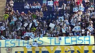 Homenaje previo a Raúl Tamudo en el RCD Espanyol - Real Madrid