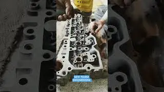 Cummins 24 valve Engine Head Repairing