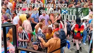 PRIDE 2022 Edinburgh Scotland