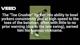 Waqar Younis bowling action detailed analysis