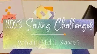 2023 Savings Challenges | How Much Did I Save